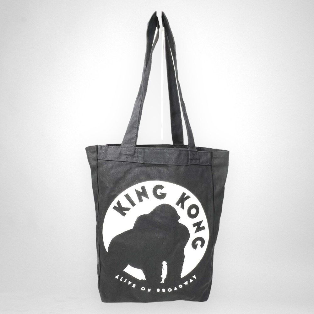 Black and White King Kong Tote Bag